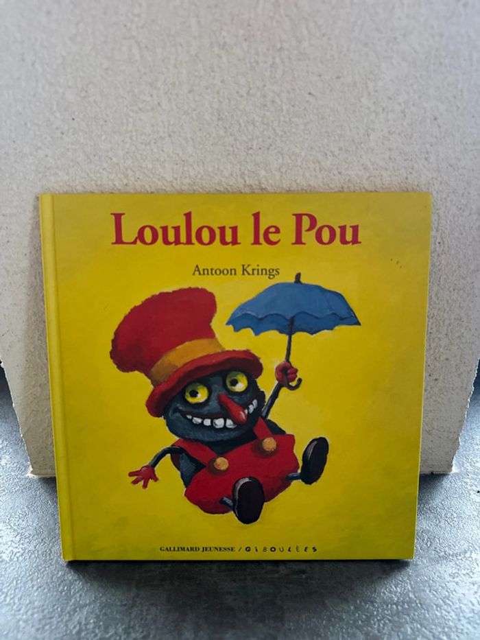 Livre les petites bête Loulou le pou