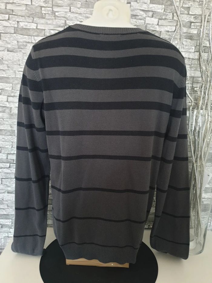 Pull rayé Jules Taille L - photo numéro 2