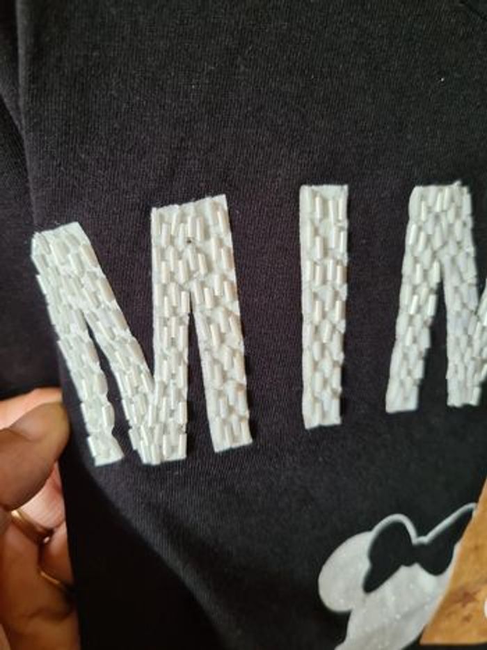 T-shirt oversize Minnie avec noeud Stars studio Disney - photo numéro 5