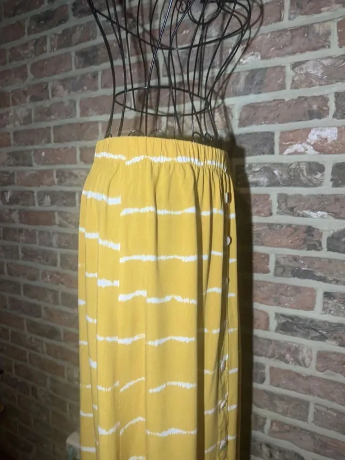Jupe jaune et blanche Only Taille L / 40 - photo numéro 13