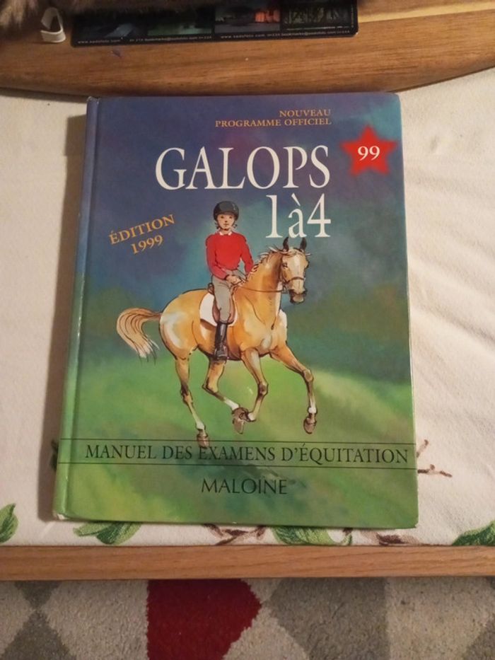 Livres galops 1 à 4/ galops 5 et 6/ Galops 1 à 4 questions réponses - photo numéro 4