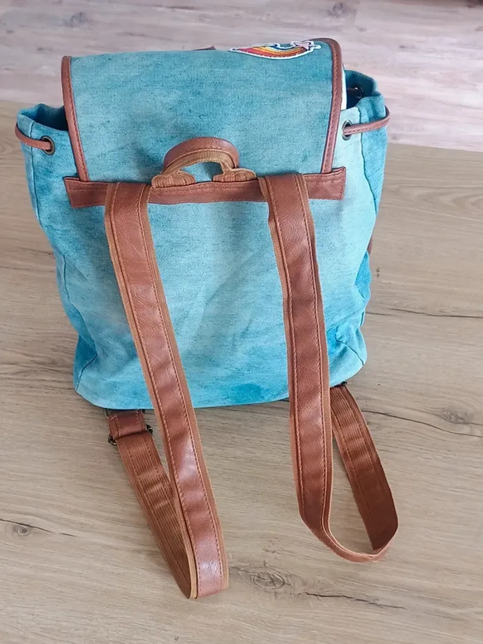 sac à dos femme jeans - photo numéro 3
