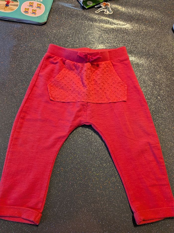 Pantalon confortable early days rouge - photo numéro 2