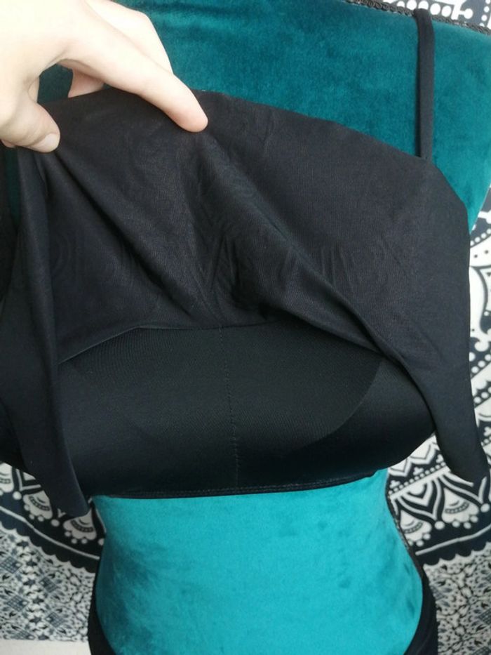 Brassière de maillot de bain noire à volant ananas / fb sister / (L) - photo numéro 4