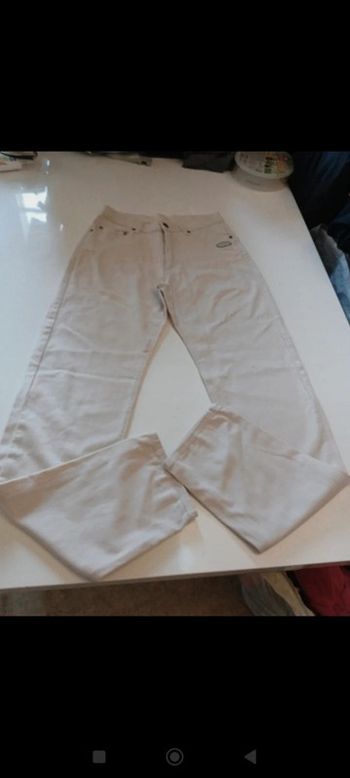 Pantalon jeans femme Oxbow taille 36 coupe boyfriend rétro vintage