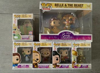 Figurines Funko Pop Disney La Belle et la bête