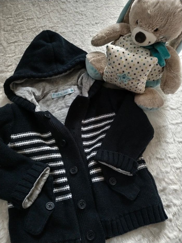 Gilet doublé très chaud 18mois