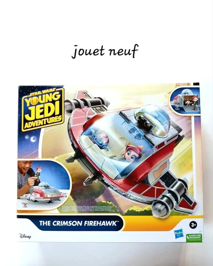 Vaisseau Star Wars Young Jedi Adventures The Crimson Firehawk