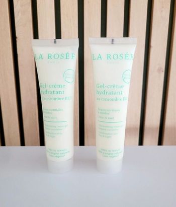 La rosée gel crème hydratant au concombre bio 60mlx2