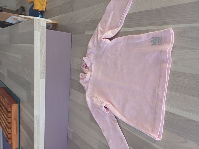 ensemble jeans et tee shirt ML pour filles Taille 18 mois - photo numéro 3