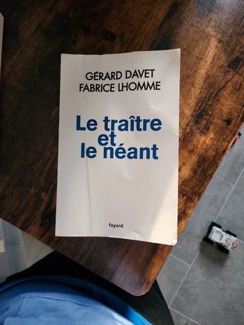 Livre : Le traître et le néant