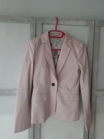 Veste blazer rose H&M
