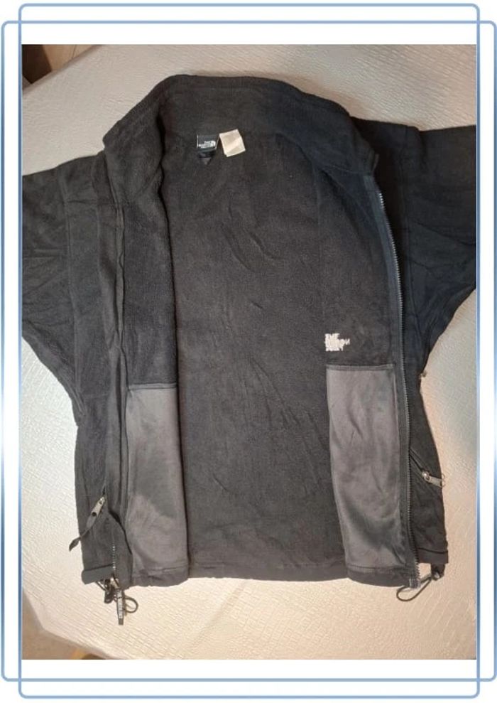 Polaire zippée the north face noir homme - taille M - photo numéro 9