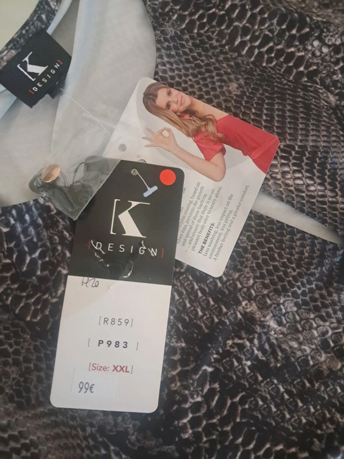 K Design haut blouse T.44 neuf - photo numéro 10