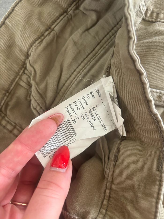 Pantalon, cargo vert - photo numéro 5