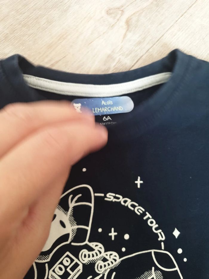 T-shirt manches longues 6ans - photo numéro 3