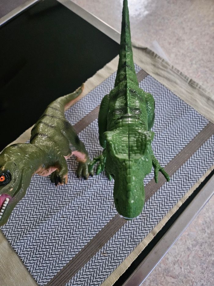 2 dinosaures 30 cm - photo numéro 3