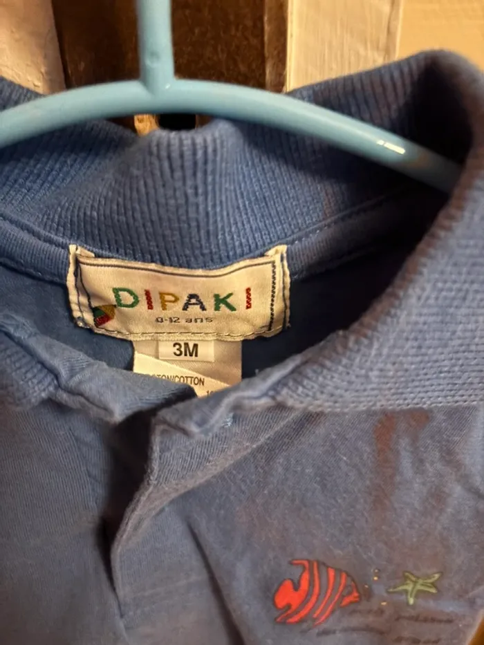 Lot tee shirt et polo manche courte 3 mois - photo numéro 4