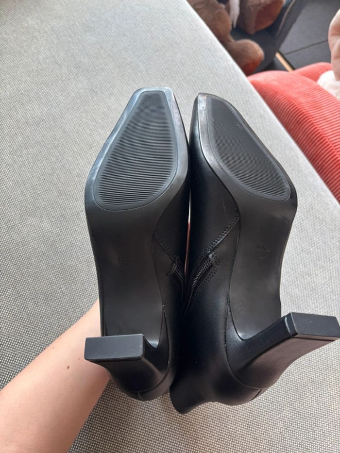 Bottes noires Mango - photo numéro 7
