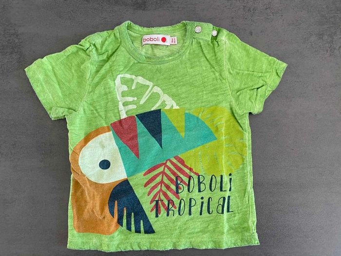 T-shirt vert Boboli