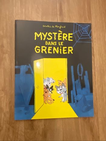 Livre Mystère dans le grenier des 3 ans