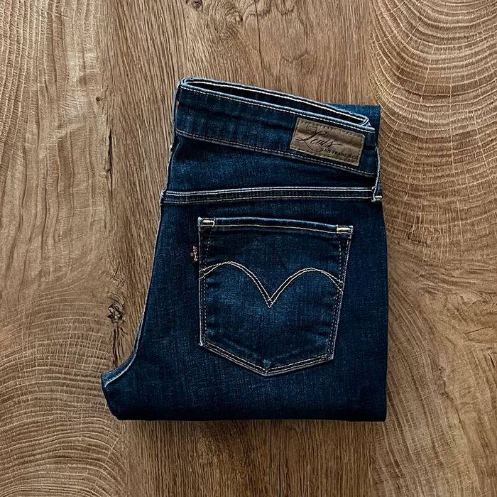 Jean/pantalon bleu marine Levi's San Francisco pour femme, taille W 29 (38 taille française)