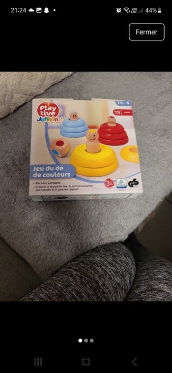 Jeu du de de couleurs