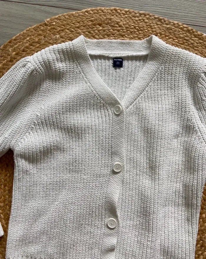 Gilet cardigan fille Taille 12 ans - photo numéro 2