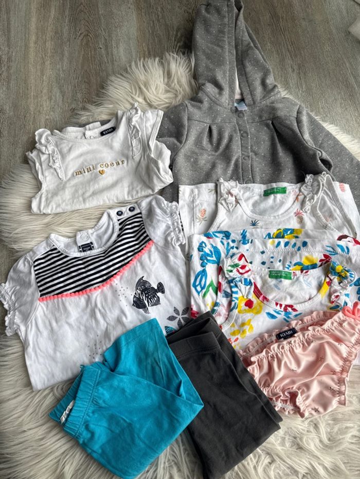 Lot de vêtements fille 12 mois - photo numéro 5