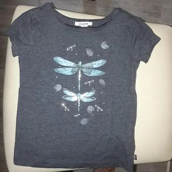 T shirt été  fille okaidi 4 ans