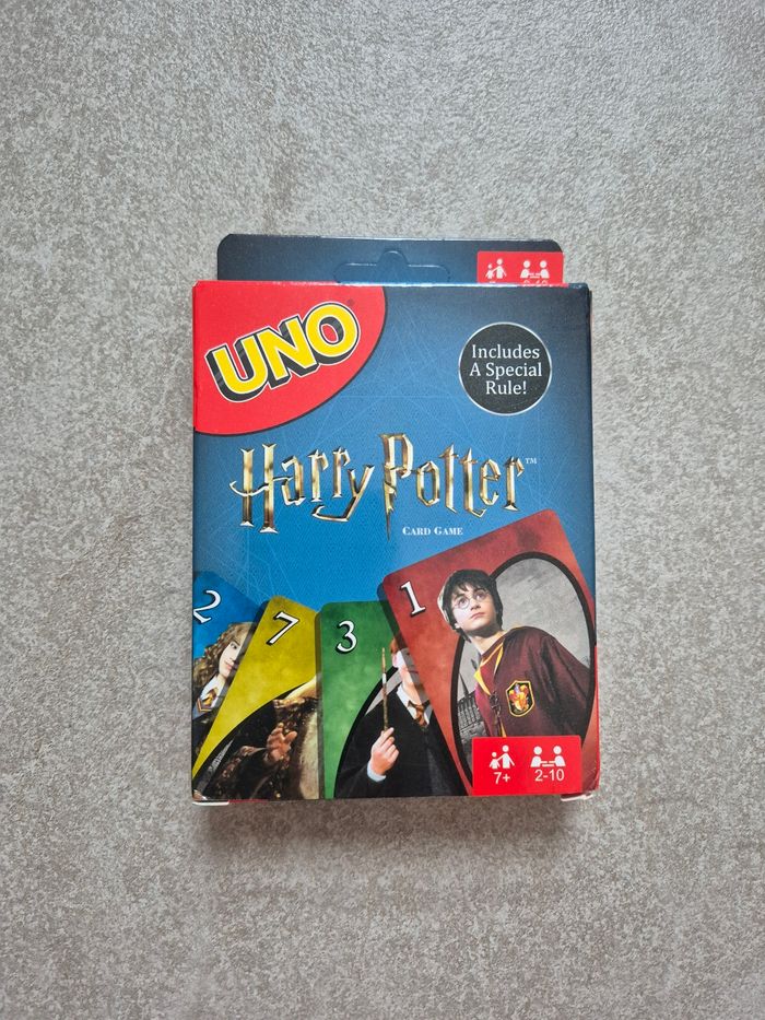 Jeu uno harry potter