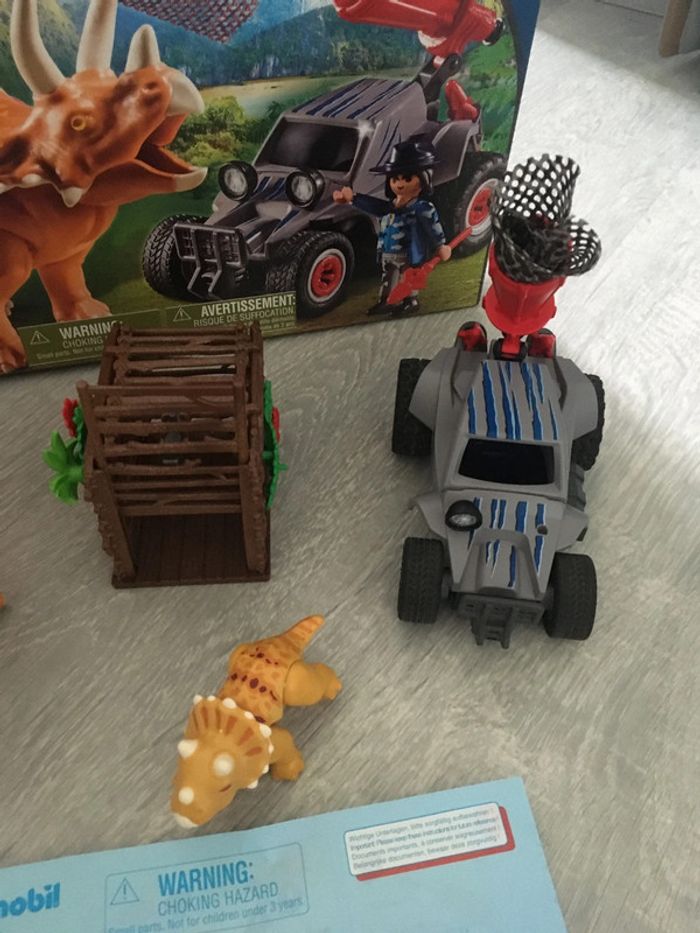 Playmobil 9434 the explorers quad et dinosaure jeu jouet enfant - photo numéro 2