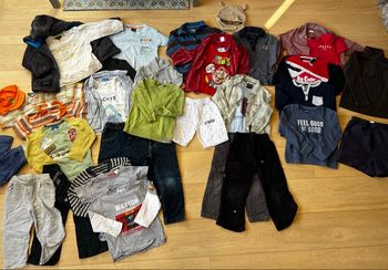 Gros lot 3/4/5/6 ans garçon - Timberland, Regatta, super Mario, Lee Cooper