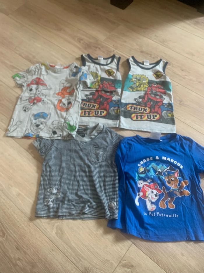 Lot tee-shirts *
