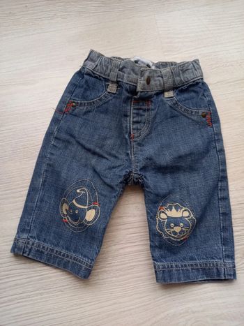 Jeans bébé taille 1 mois Petit Kimbaloo