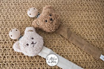 Attaches tétines bébé 100% personnalisable