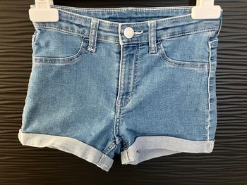 Short en jean H&M 6-7 ans