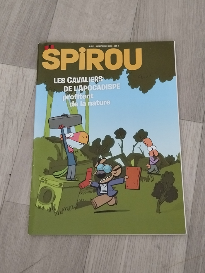 Lot de 10 BD magazines SPIROU année 2025 L090 - 7888855569 - photo numéro 5