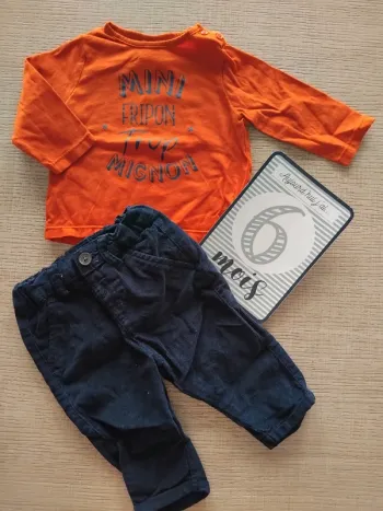 Ensemble 6 mois / 63-69 cm