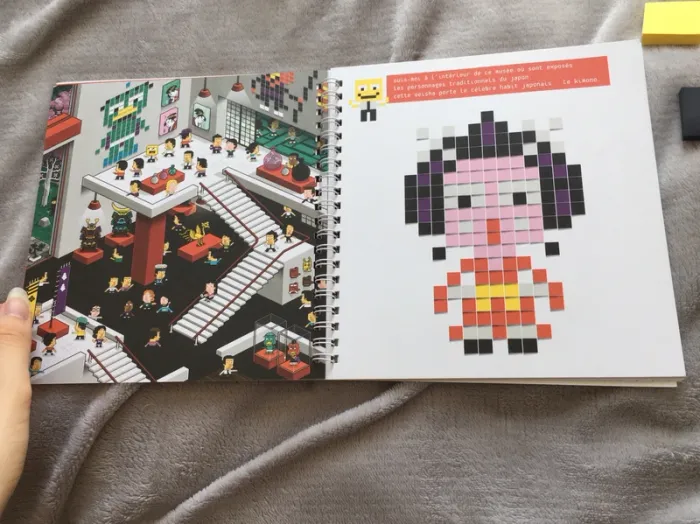 Livre pour construire des personnages avec des post-it - photo numéro 3