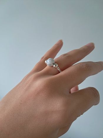 Bague howlite