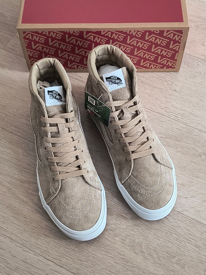 Chaussures montantes Vans old skool en nubuck taille 42 neuves - photo numéro 10