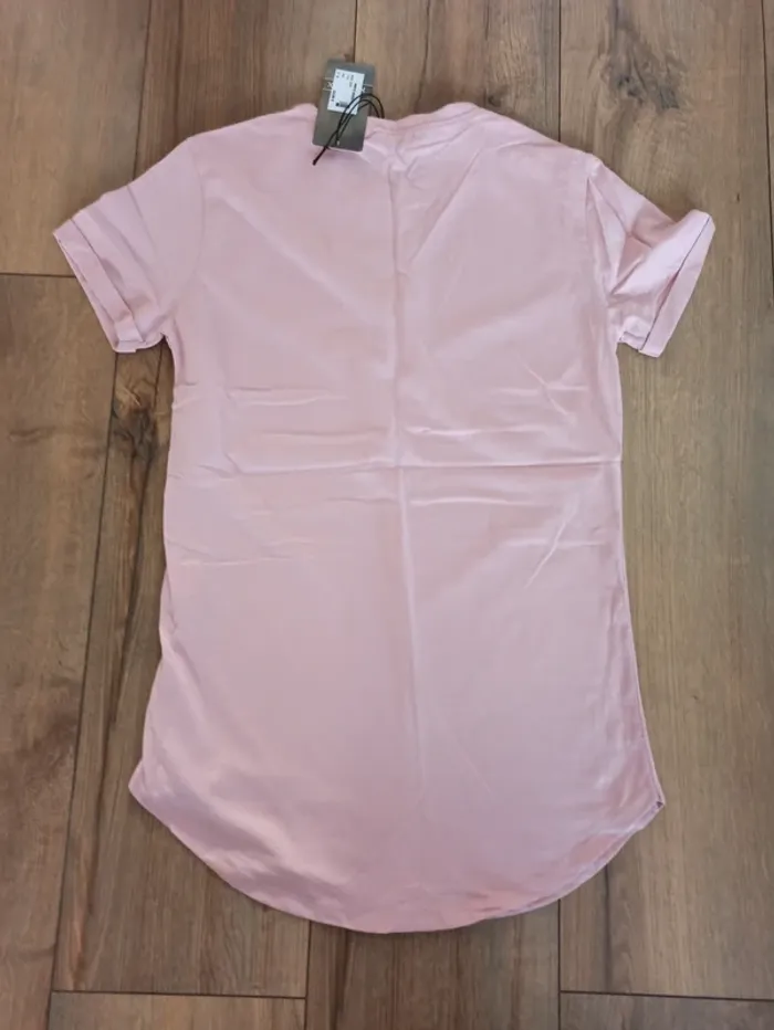 Tee shirt rose clair homme S - photo numéro 2