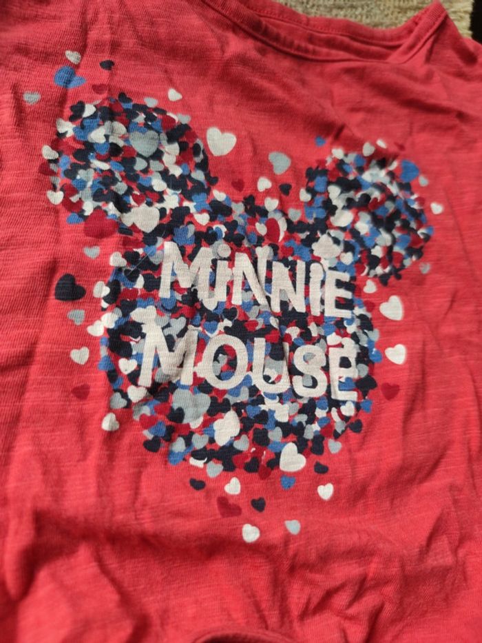 Tee shirt rouge Minnie - photo numéro 2