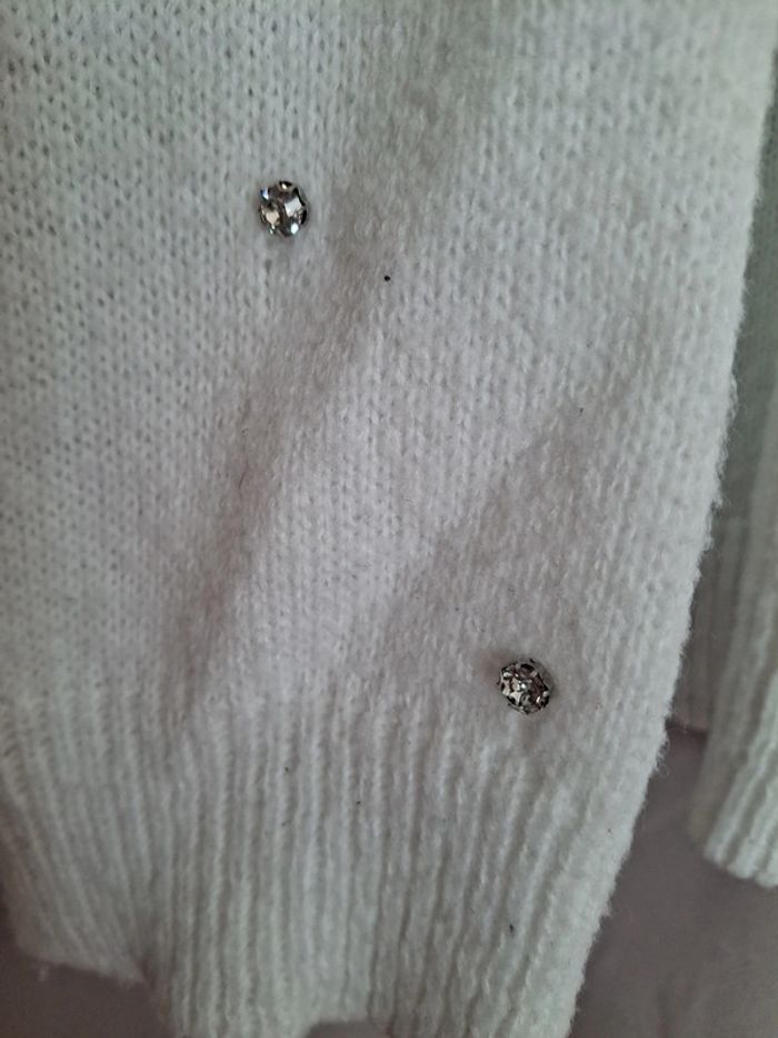 Pull blanc - photo numéro 3