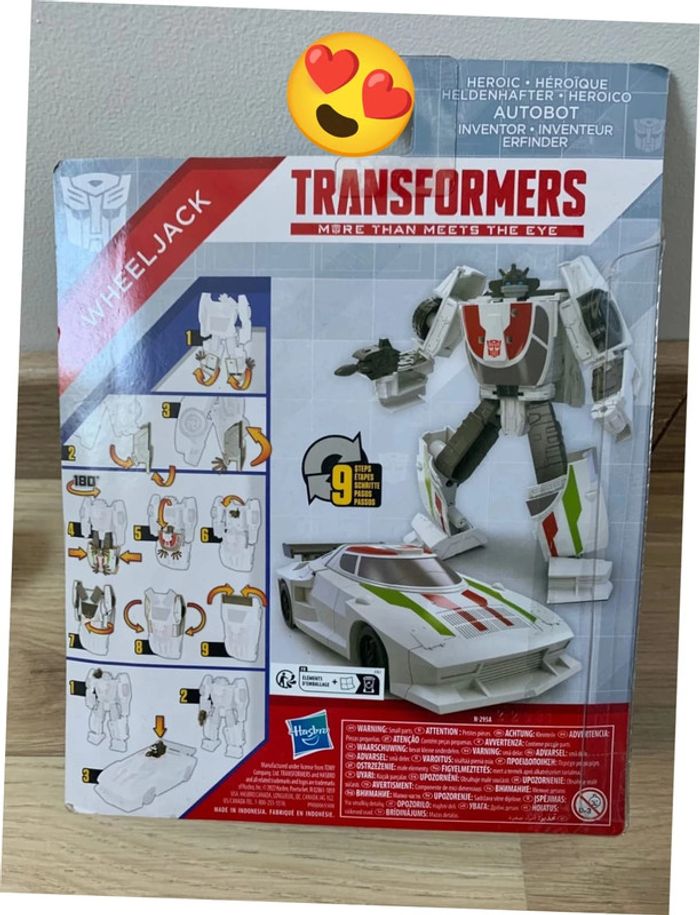 Figurine Transformes Wheeljack 18cm - photo numéro 2