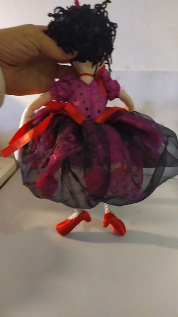 poupée de chiffon '' Scarlett ''  collection sephora noel