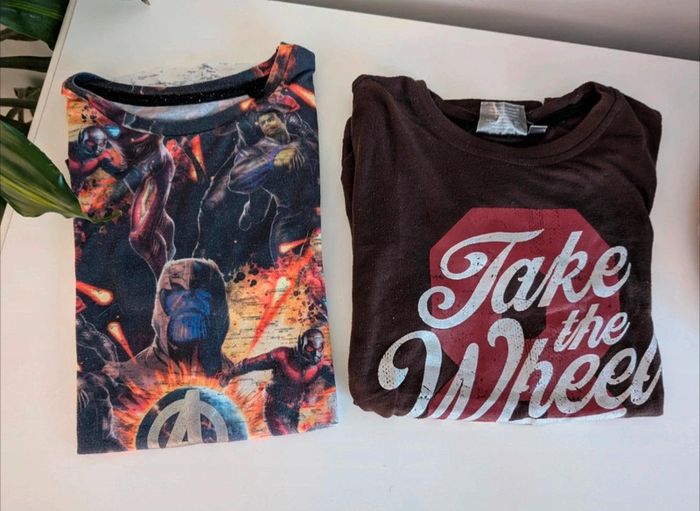 Lot t-shirts Marvel F&F 10A