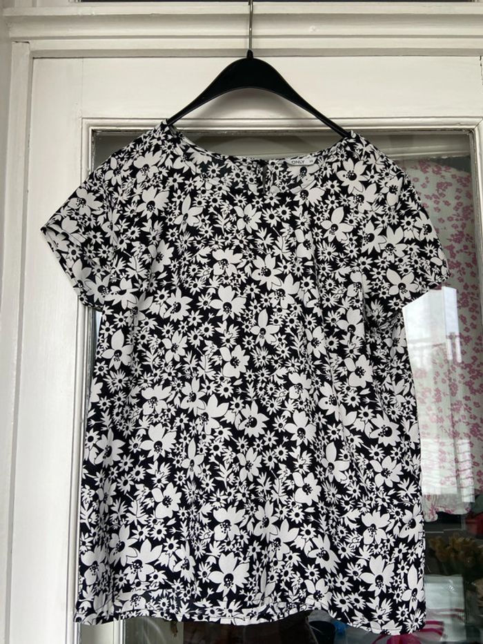 Blouse à fleurs