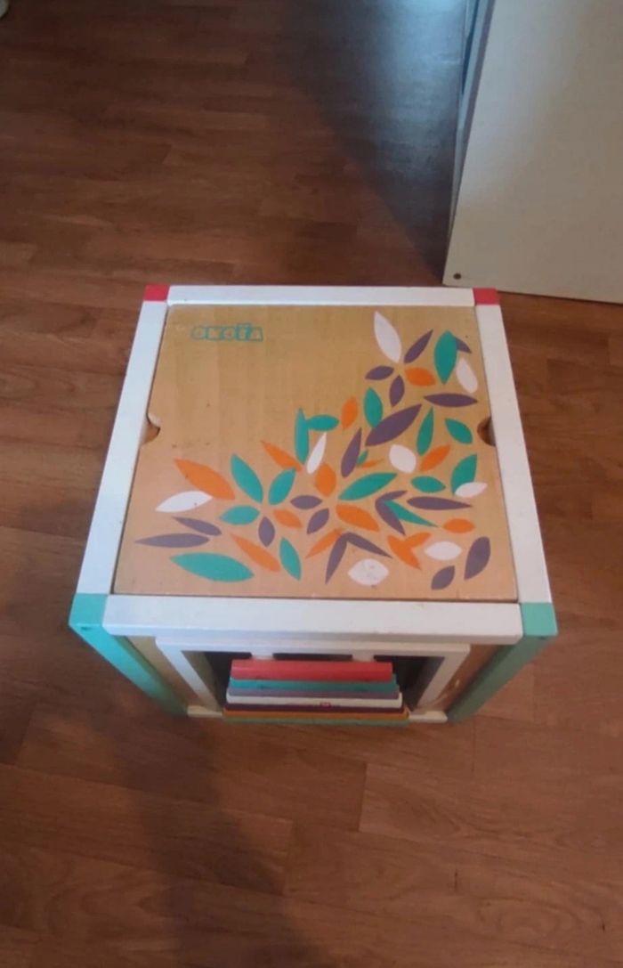 Cube activité en bois - photo numéro 4